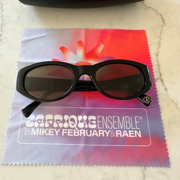 NWOT - RAEN Kwela Sunglasses in Recycled Black / Agave main image 13